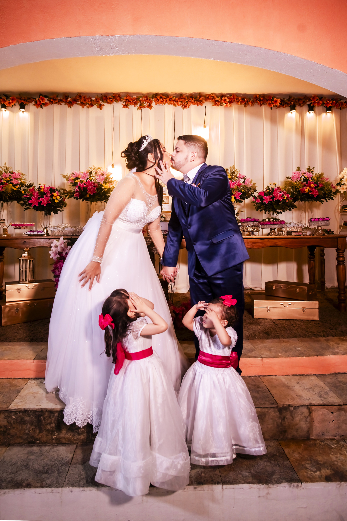 Festa de casamento na praia no Cumbuco