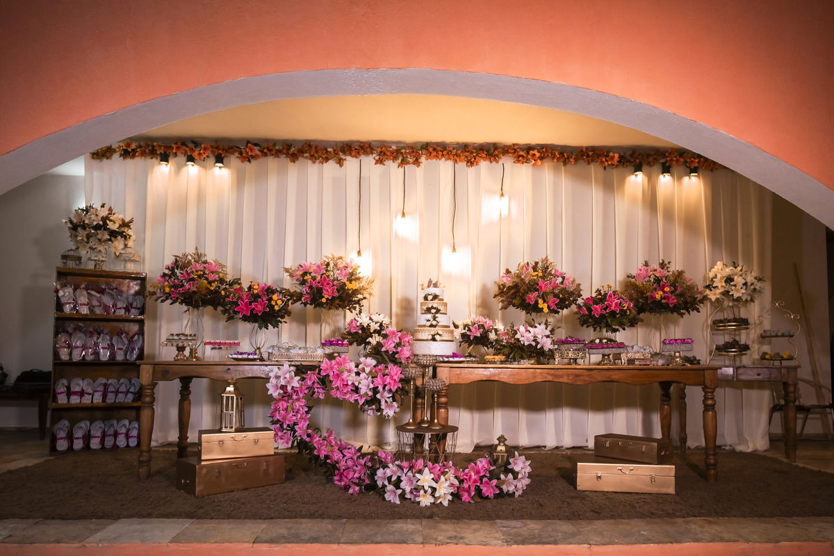 Festa de casamento na praia no Cumbuco