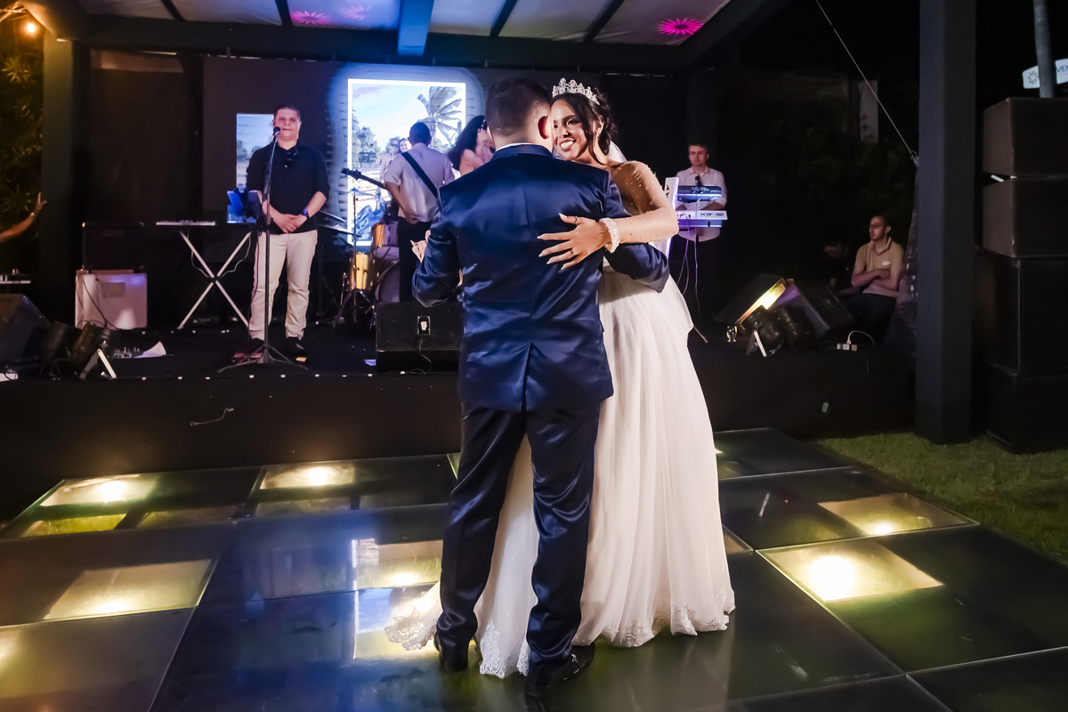 Festa de casamento na praia no Cumbuco