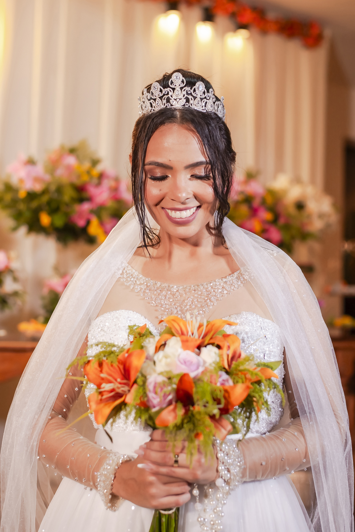 Festa de casamento na praia no Cumbuco