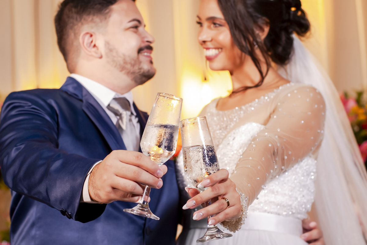 Festa de casamento na praia no Cumbuco