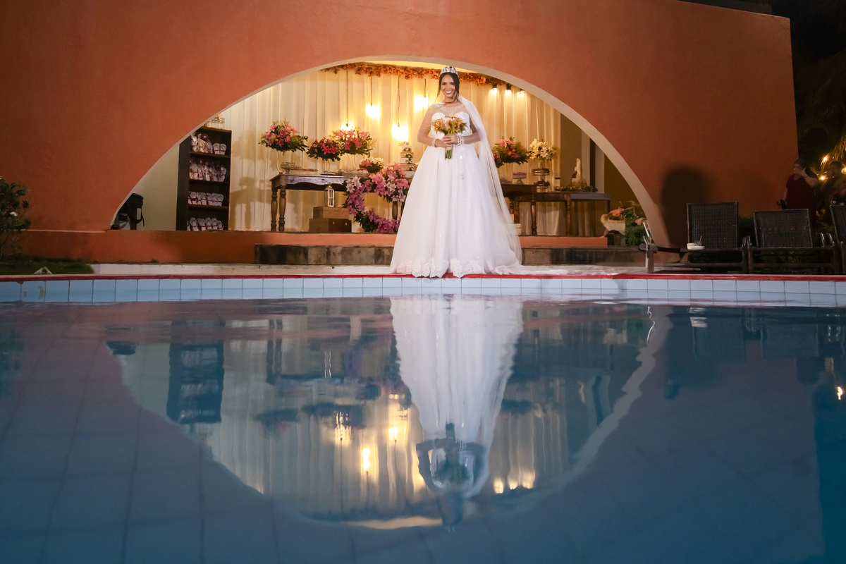 Festa de casamento na praia no Cumbuco