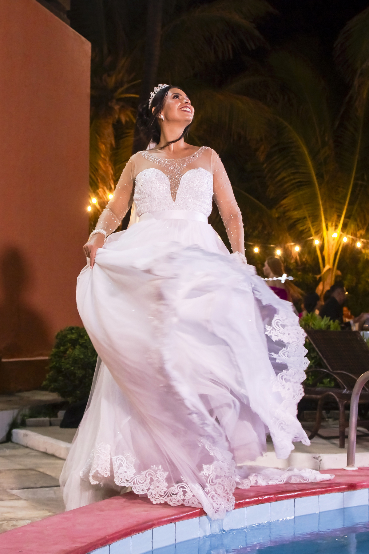 Festa de casamento na praia no Cumbuco