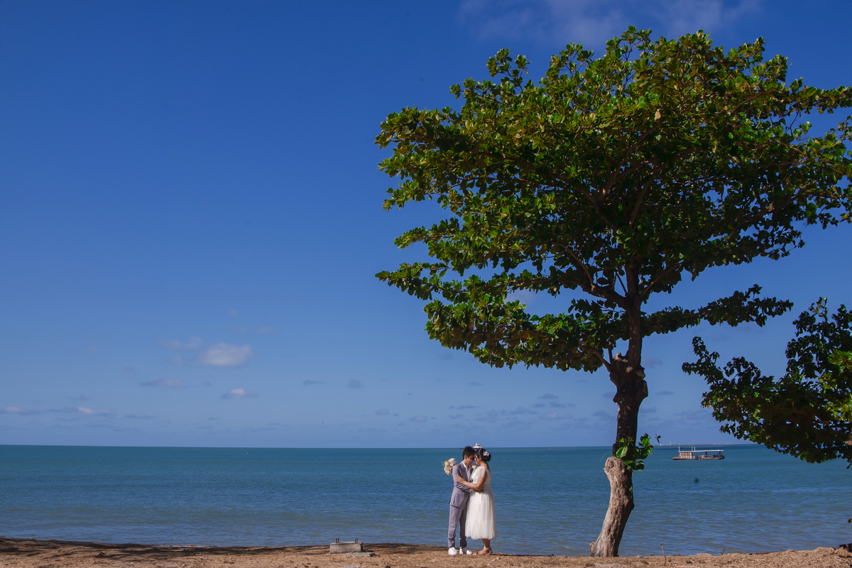 Ensaio casamento na praia