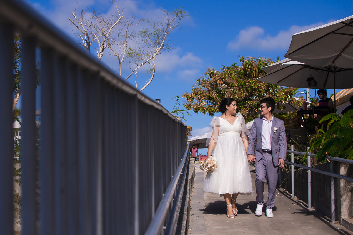 Ensaio casamento na praia