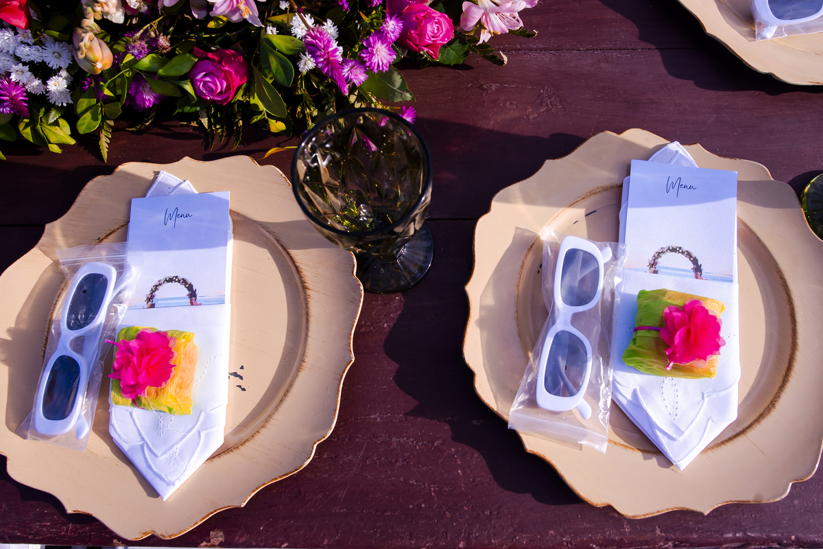 Cerimônia de casamento na praia