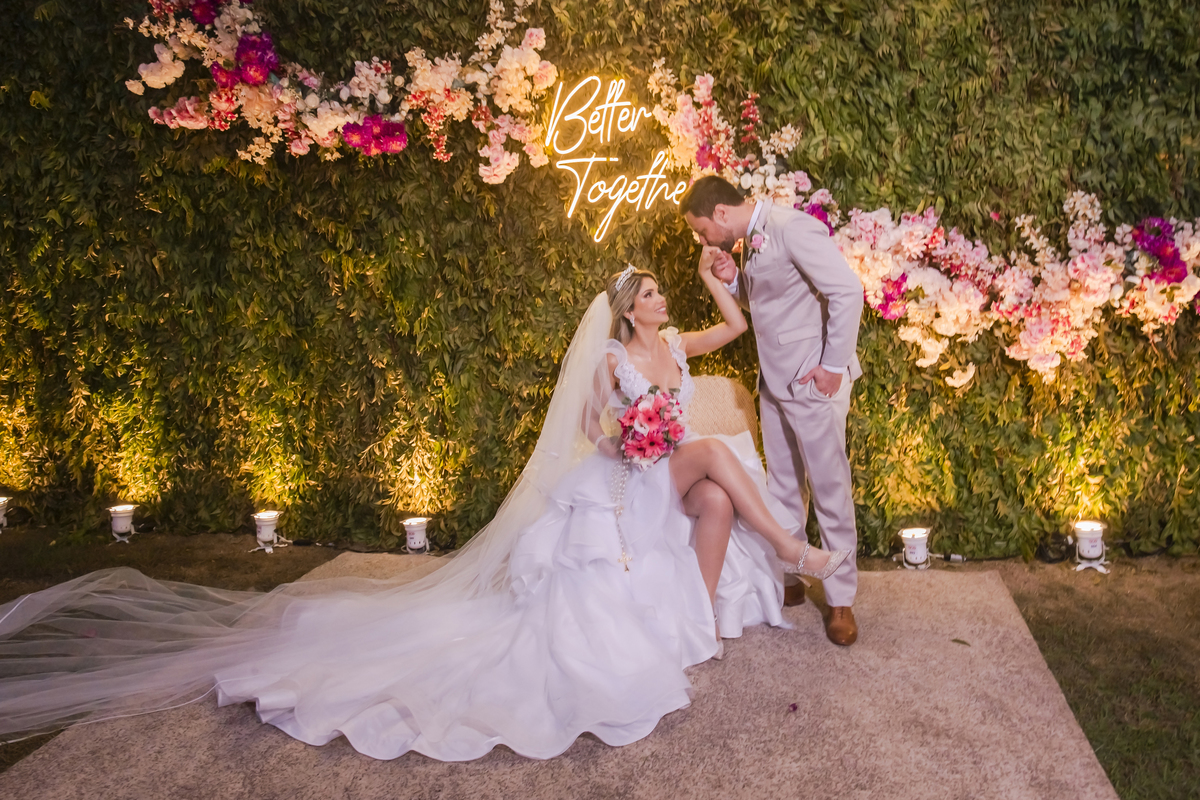 Fotografia noivos na praia