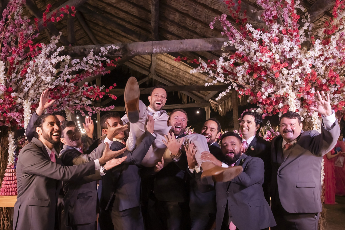 Fotografia noivos na praia