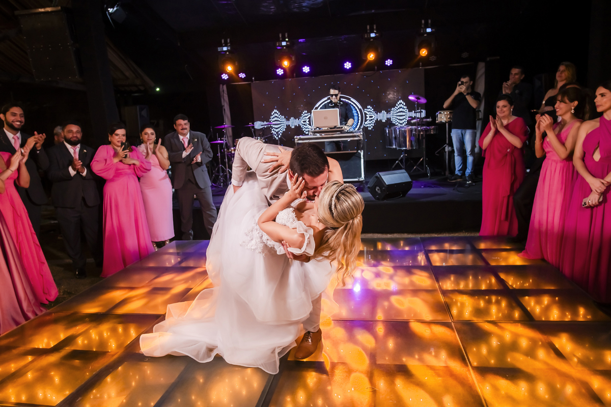 Festa de casamento na praia Fortaleza