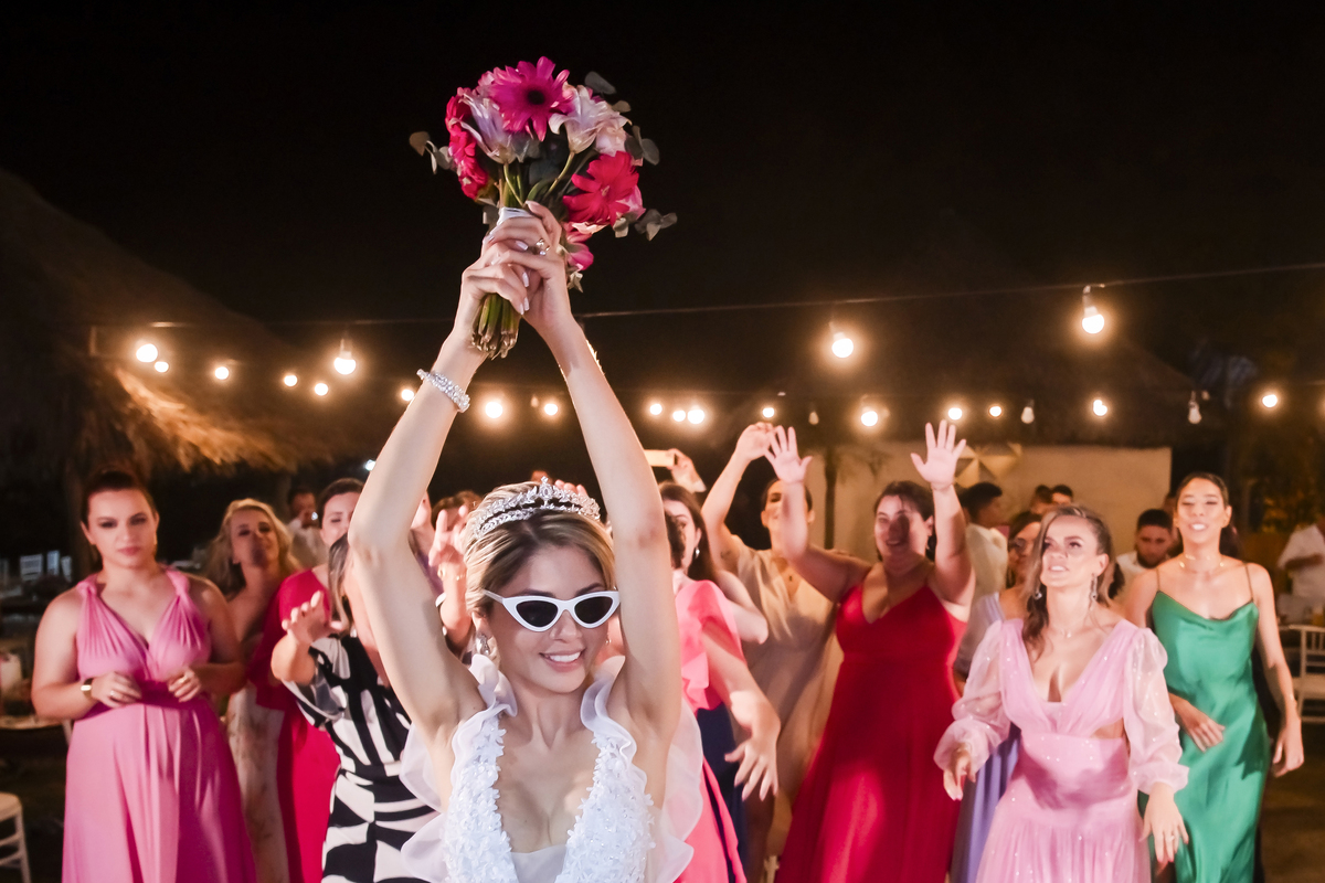 Festa de casamento na praia Fortaleza