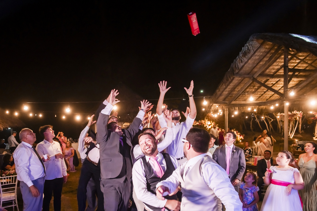 Festa de casamento na praia Fortaleza