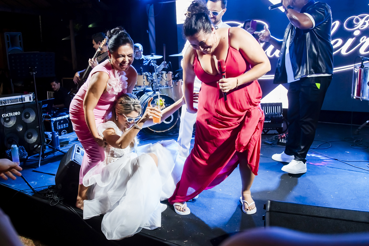 Festa de casamento na praia Fortaleza