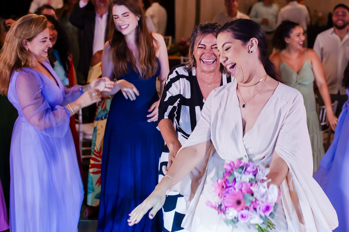Festa de casamento na praia Fortaleza