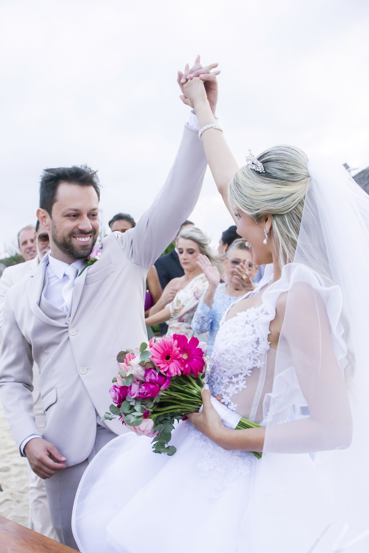Cerimônia de casamento na praia