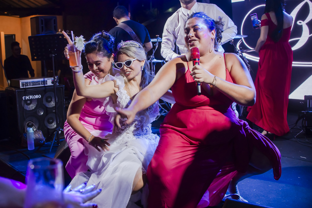 Festa de casamento na praia Fortaleza