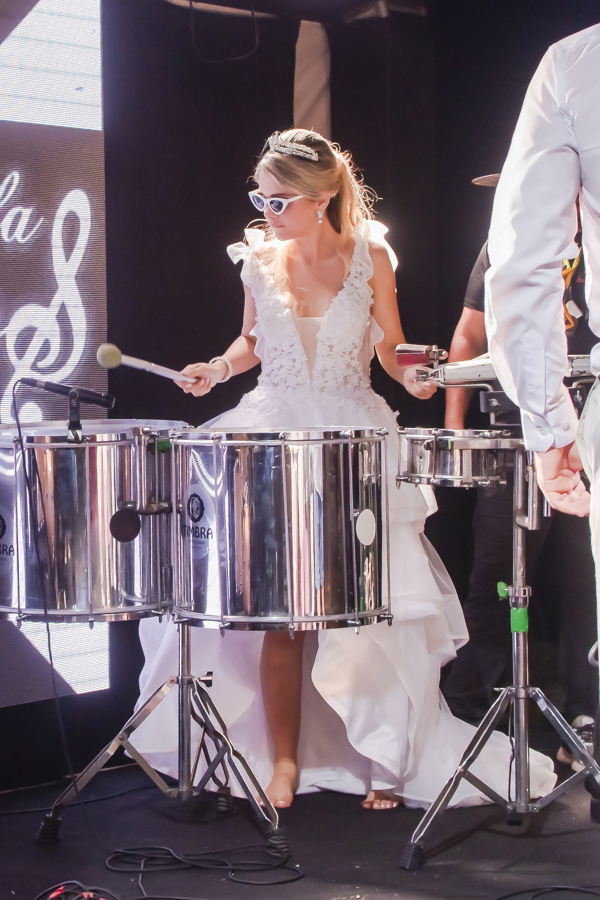Festa de casamento na praia Fortaleza