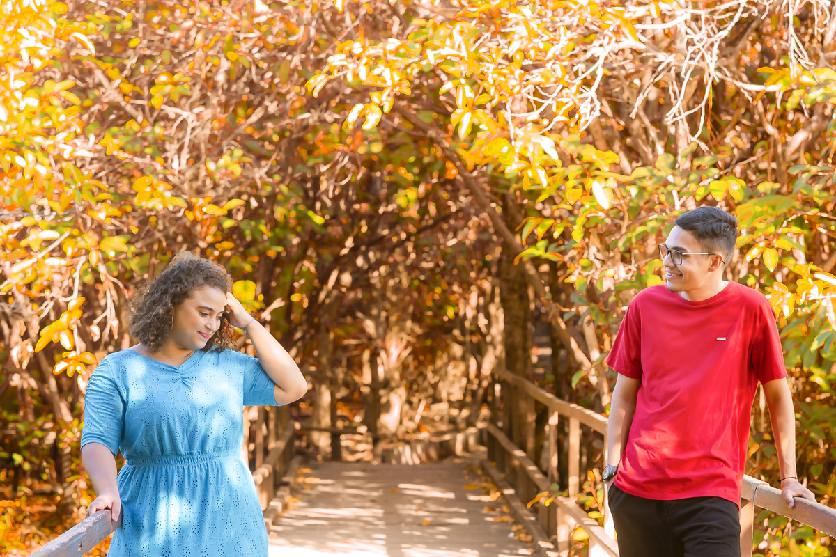 Ensaio fotográfico noivos parque do cocó Fortaleza