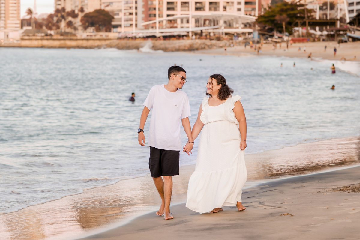Ensaio fotográfico casamento Beira mar Fortaleza
