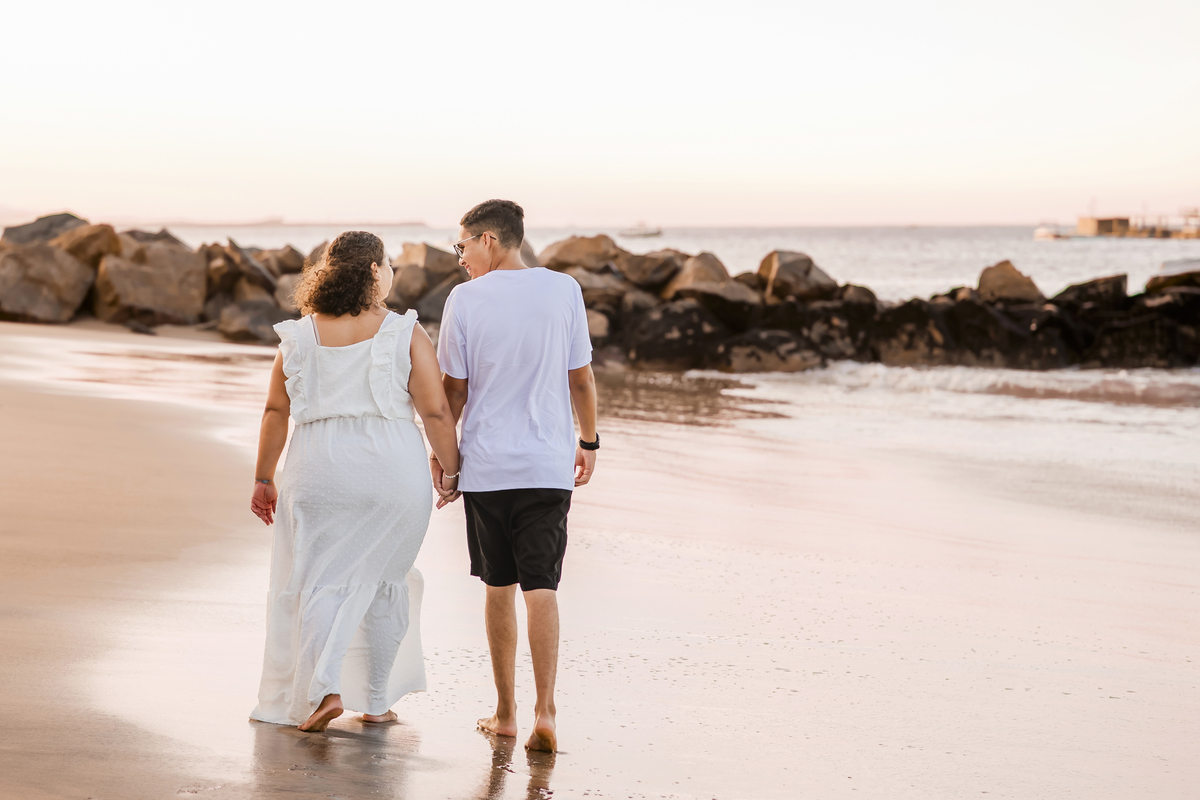 Ensaio fotográfico casamento Beira mar Fortaleza