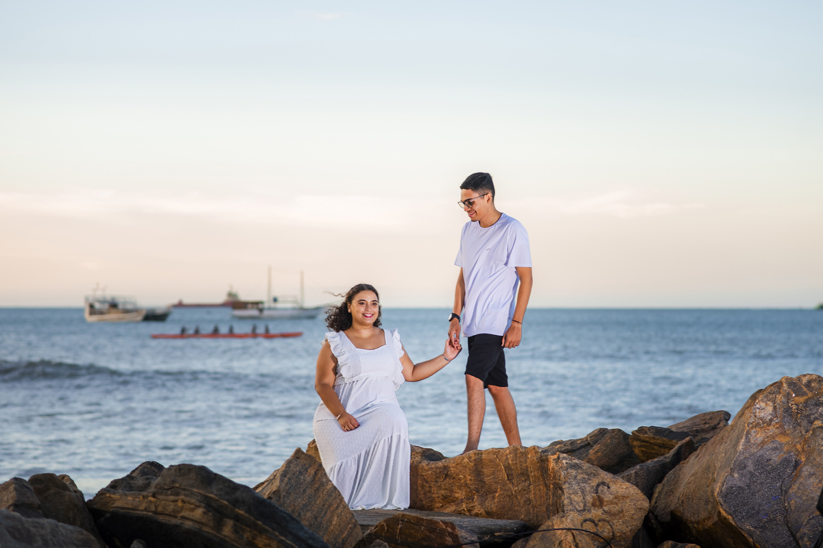 Ensaio fotográfico casamento Beira mar Fortaleza