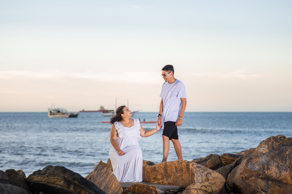Ensaio fotográfico casamento Beira mar Fortaleza