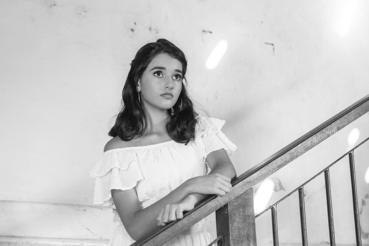 Ensaio debutante no campo