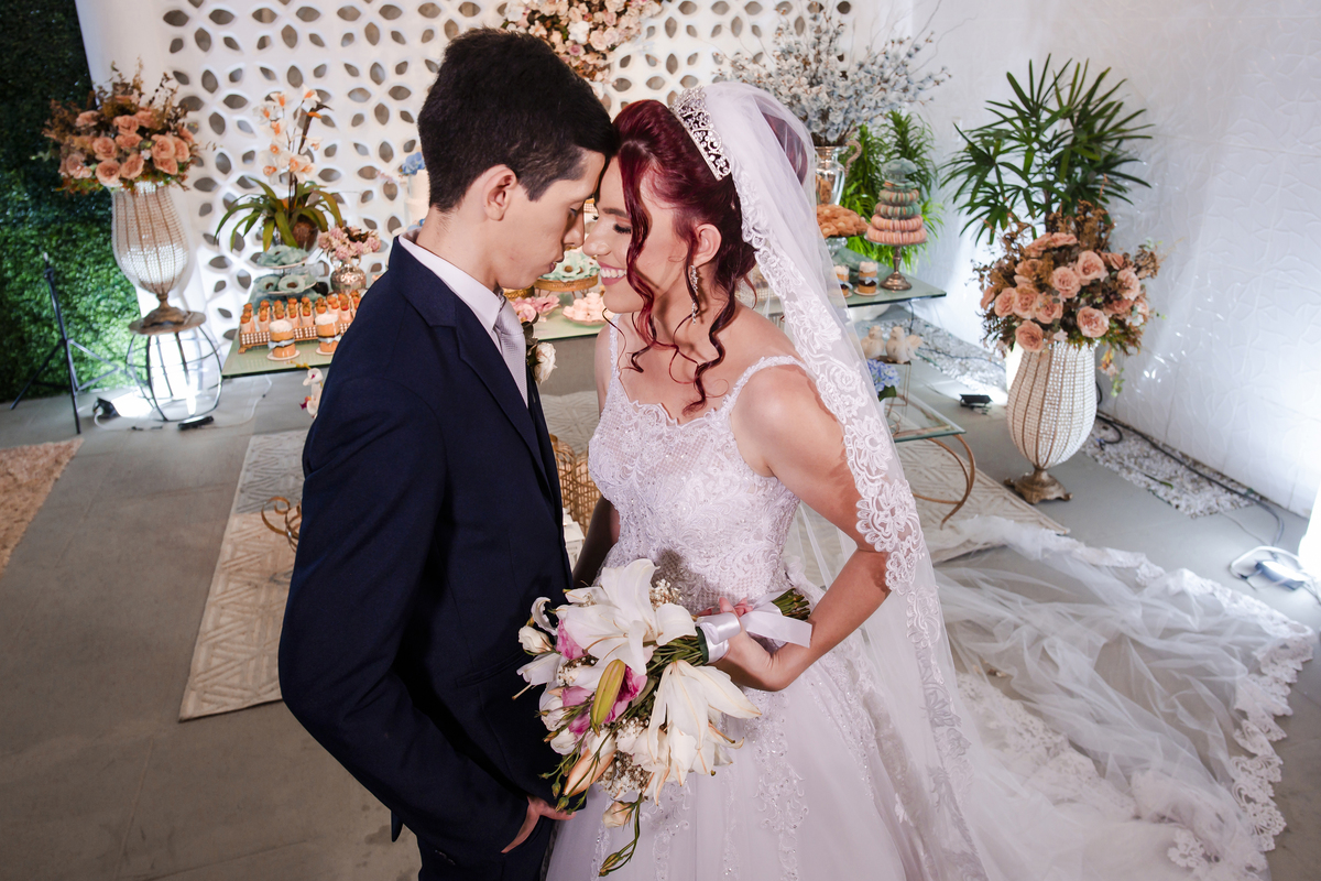 Sessão fotográfica de casamento