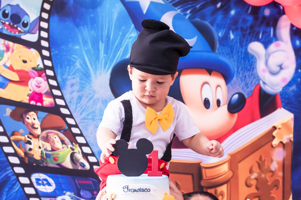 Fotografia aniversário de 1 ano