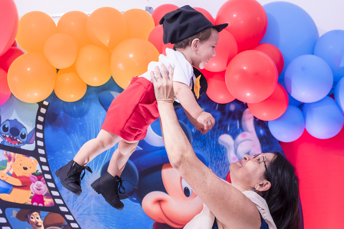 Fotografia aniversário de 1 ano
