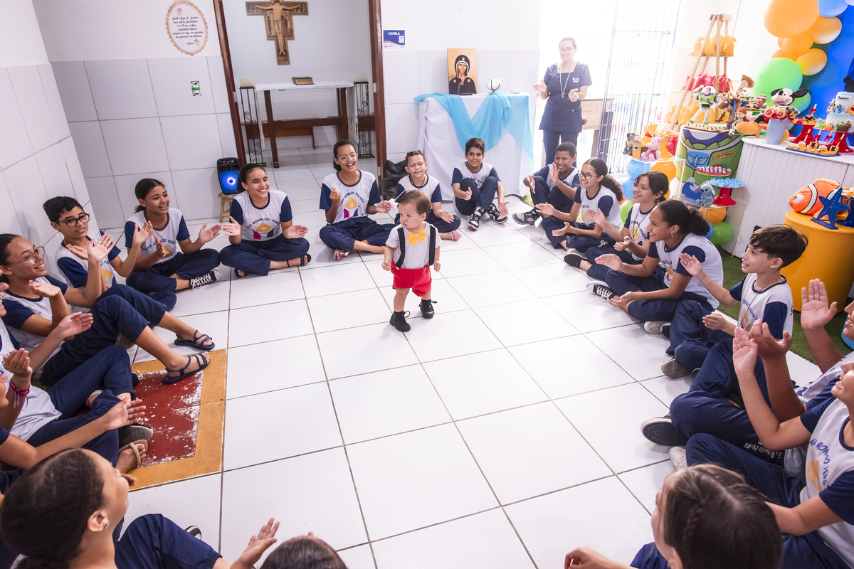 Fotografia aniversário de 1 ano