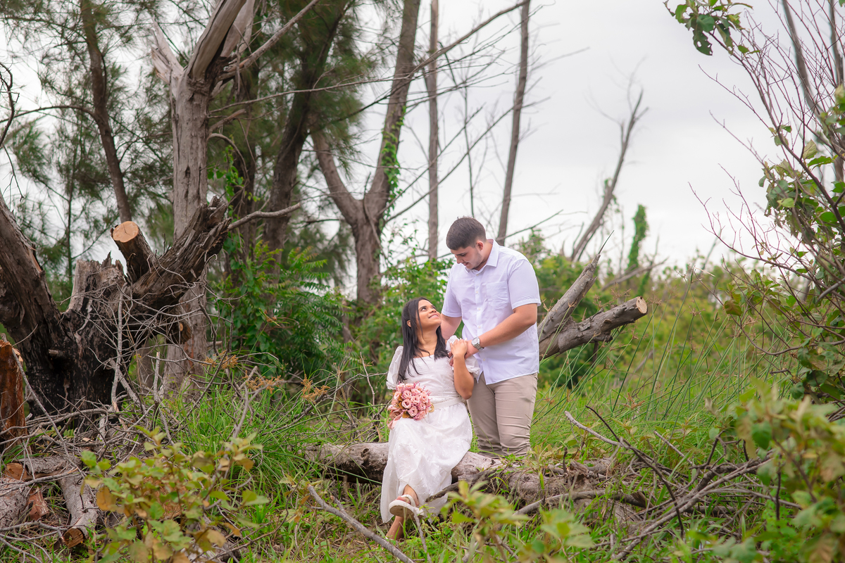 Ensaio pre wedding  no campo