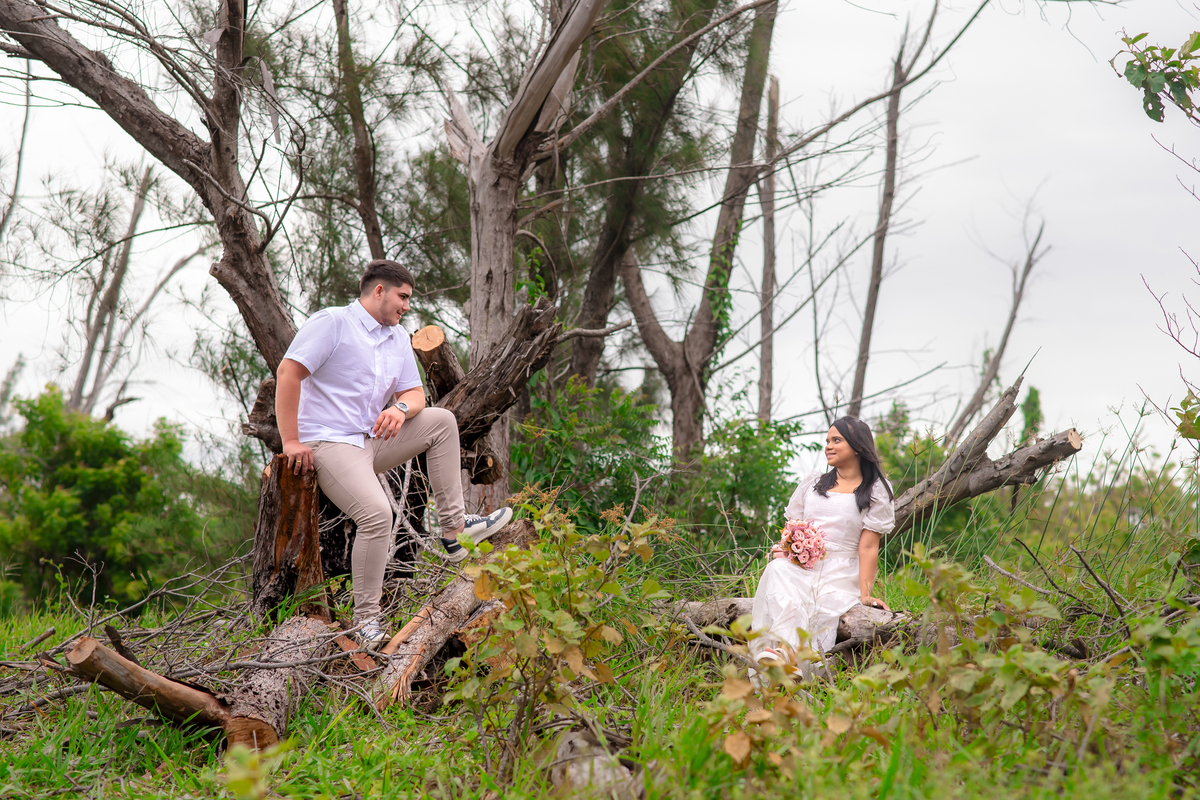 Ensaio pre wedding  no campo