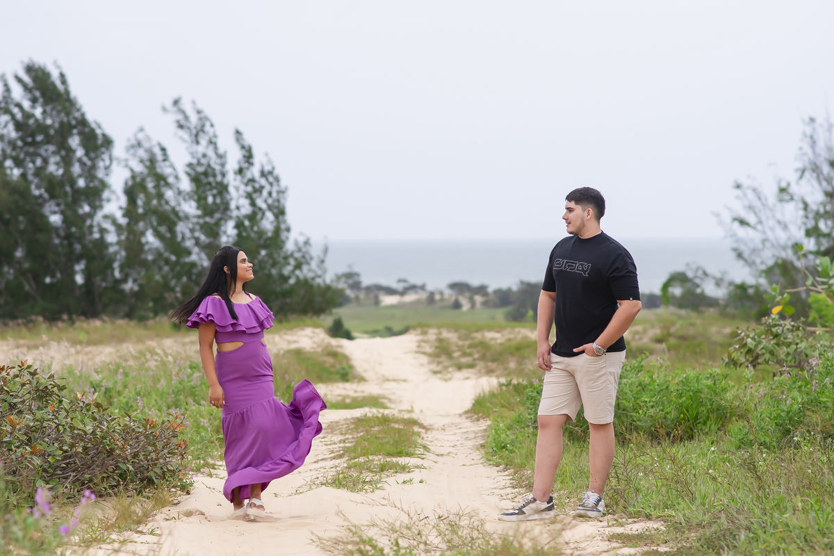 Ensaio pre wedding  no campo