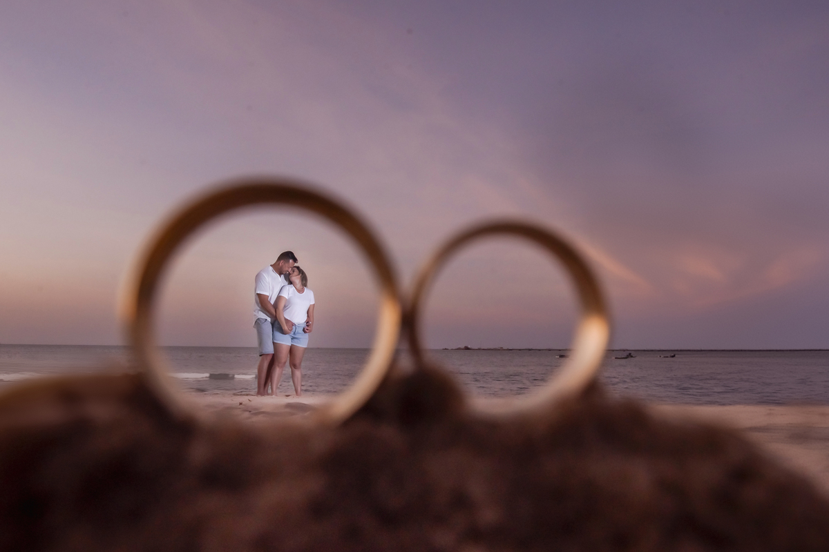 Ensaio fotográfico casal  na praia em Fortaleza