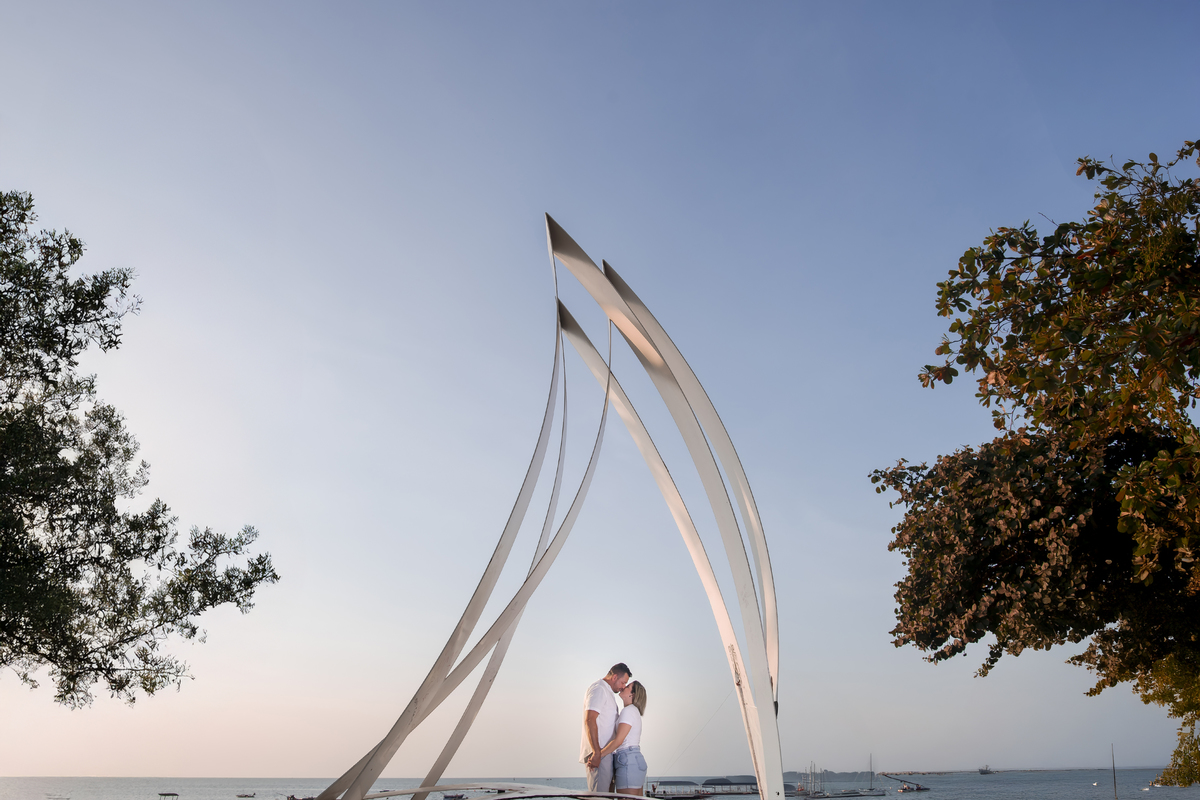 Ensaio fotográfico casal  na praia em Fortaleza