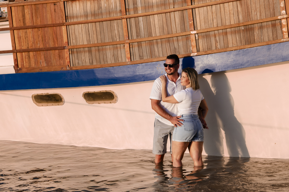Ensaio fotográfico casal  na praia em Fortaleza