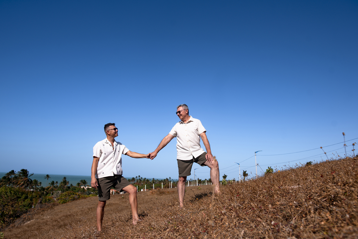 Ensaio pre wedding na praia