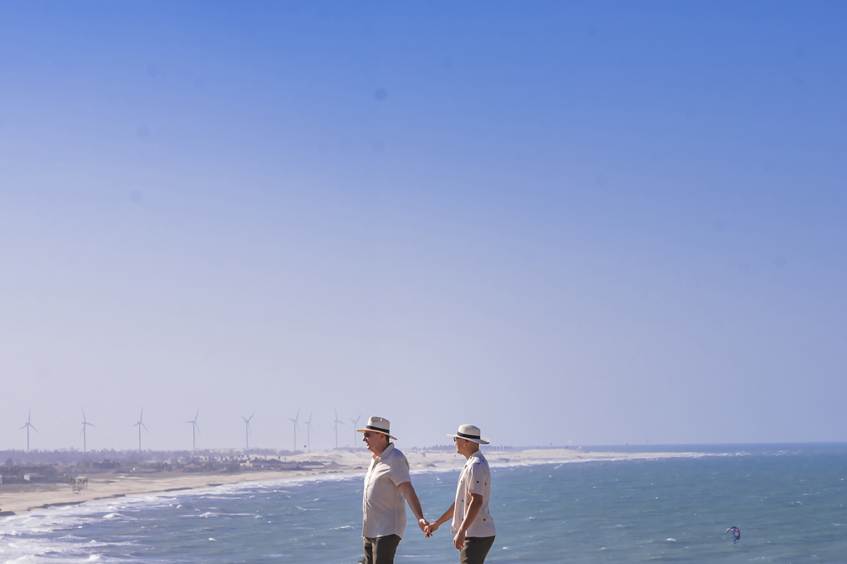 Ensaio pre wedding na praia
