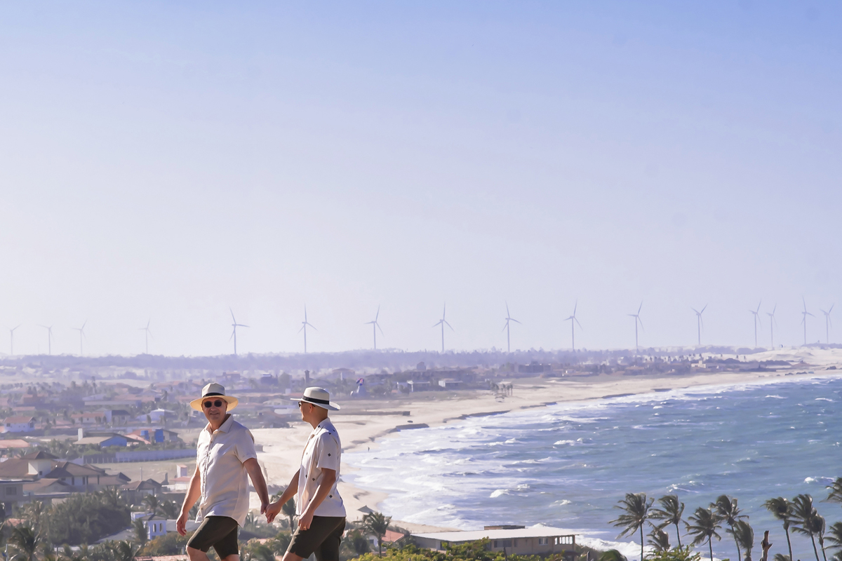 Ensaio pre wedding na praia