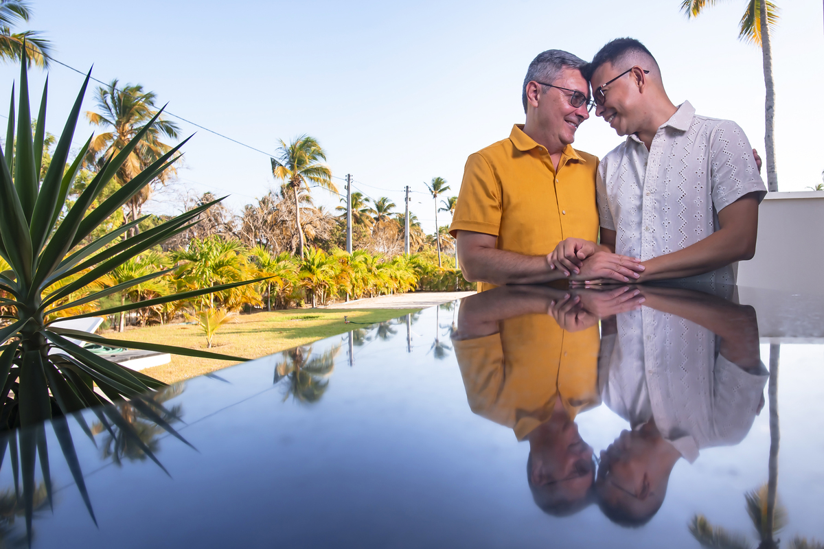 Ensaio pre wedding homo afetivo 