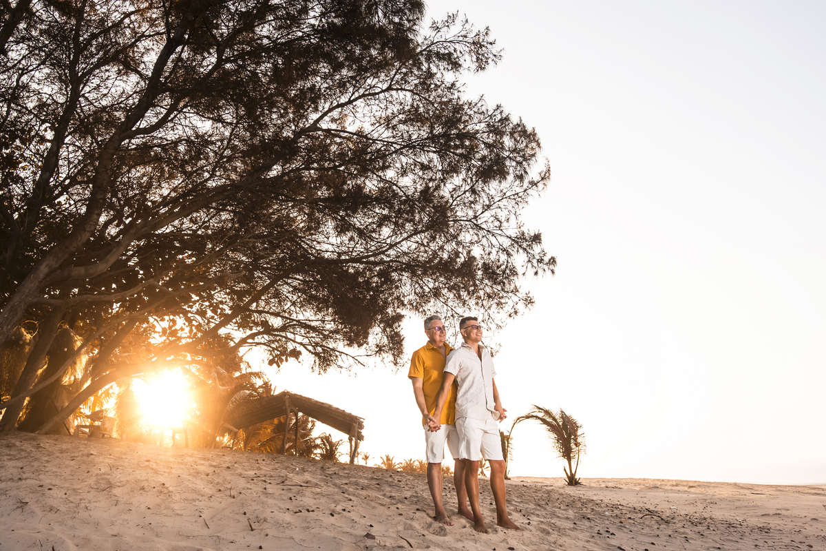 Ensaio pre wedding homo afetivo 