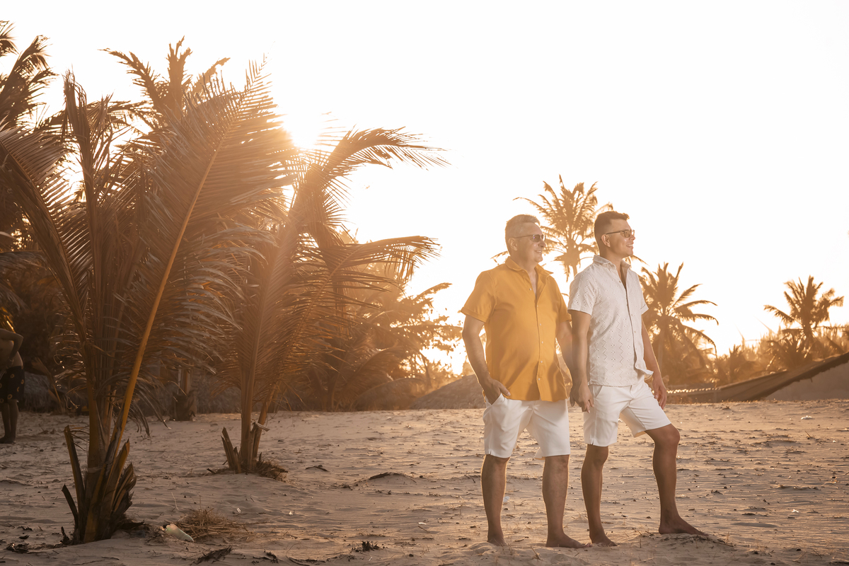 Ensaio pre wedding na praia