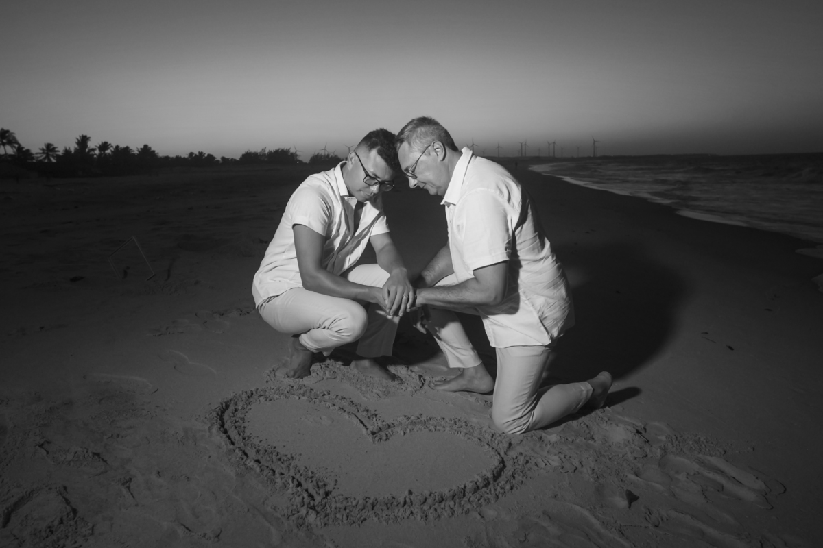 Ensaio pre wedding homo afetivo 