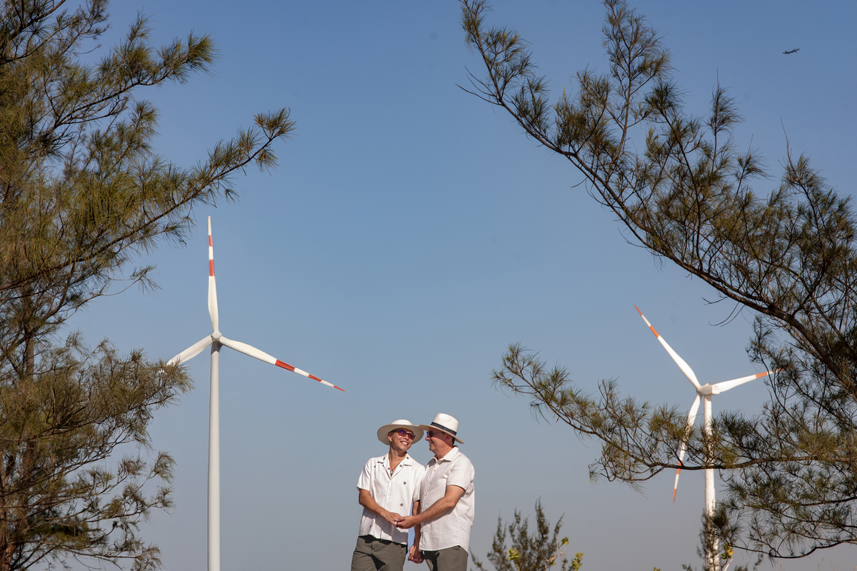 Ensaio pre wedding na praia