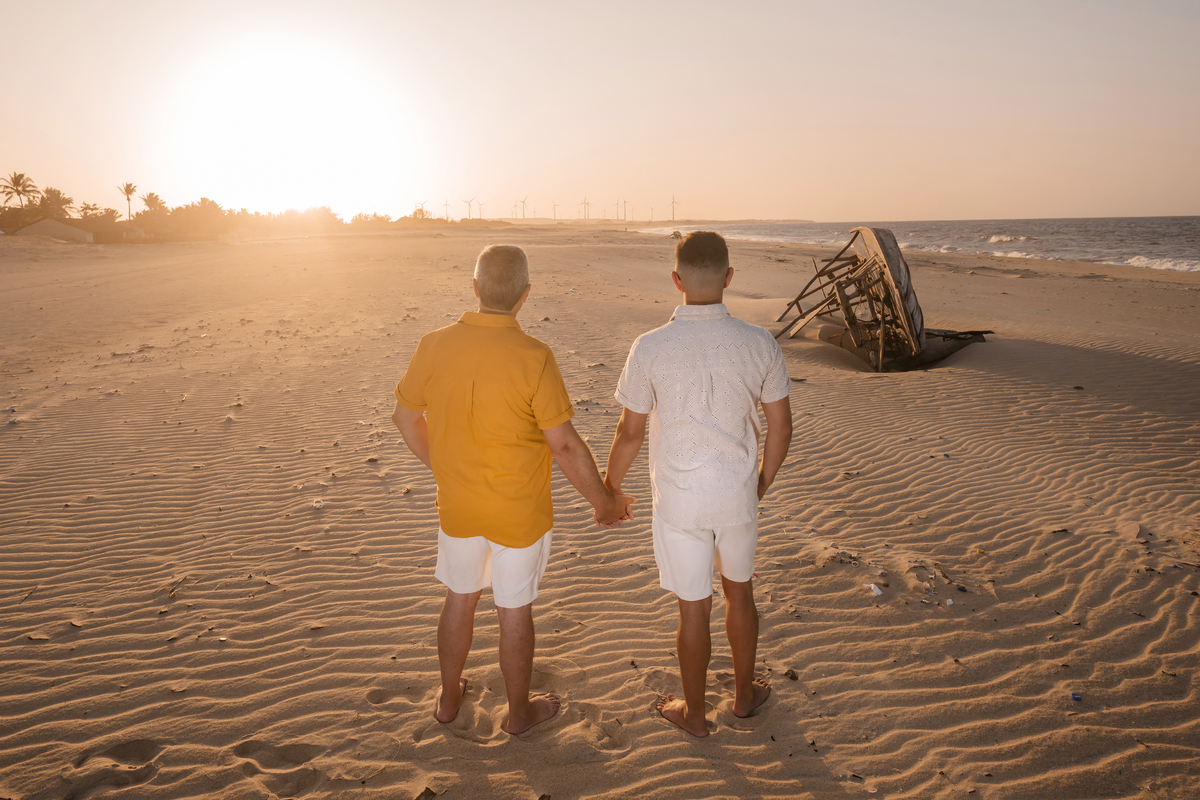 Ensaio pre wedding homo afetivo 