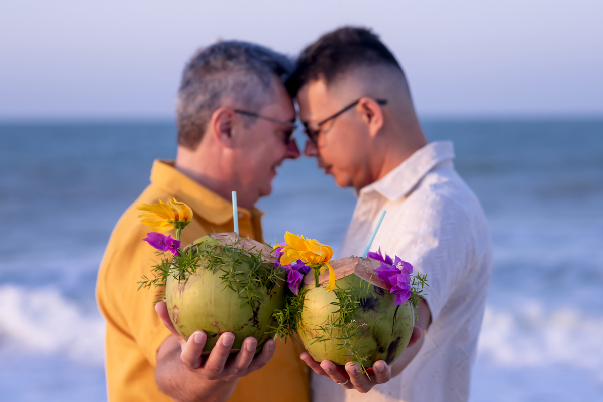 Ensaio pre wedding na praia