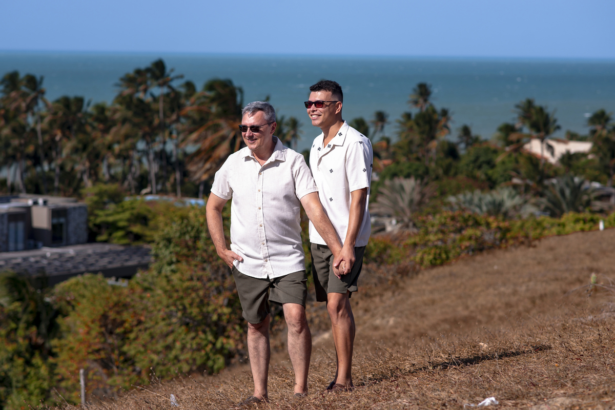 Ensaio pre wedding homo afetivo 