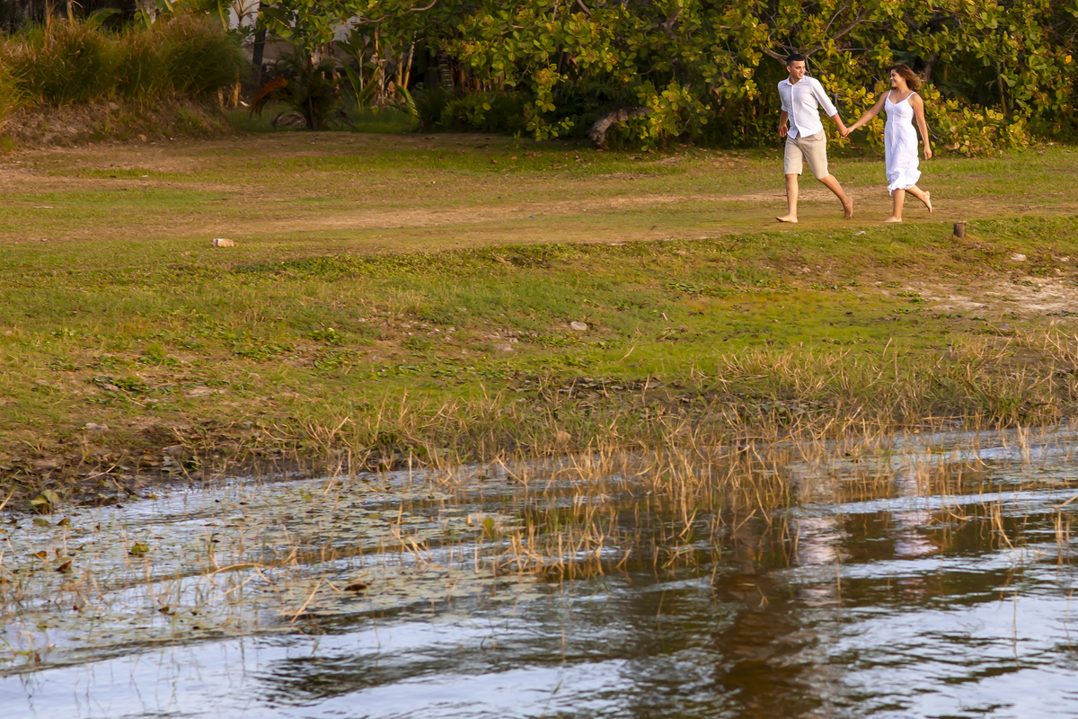 Ensaio fotográfico casamento no campo em Fortaleza