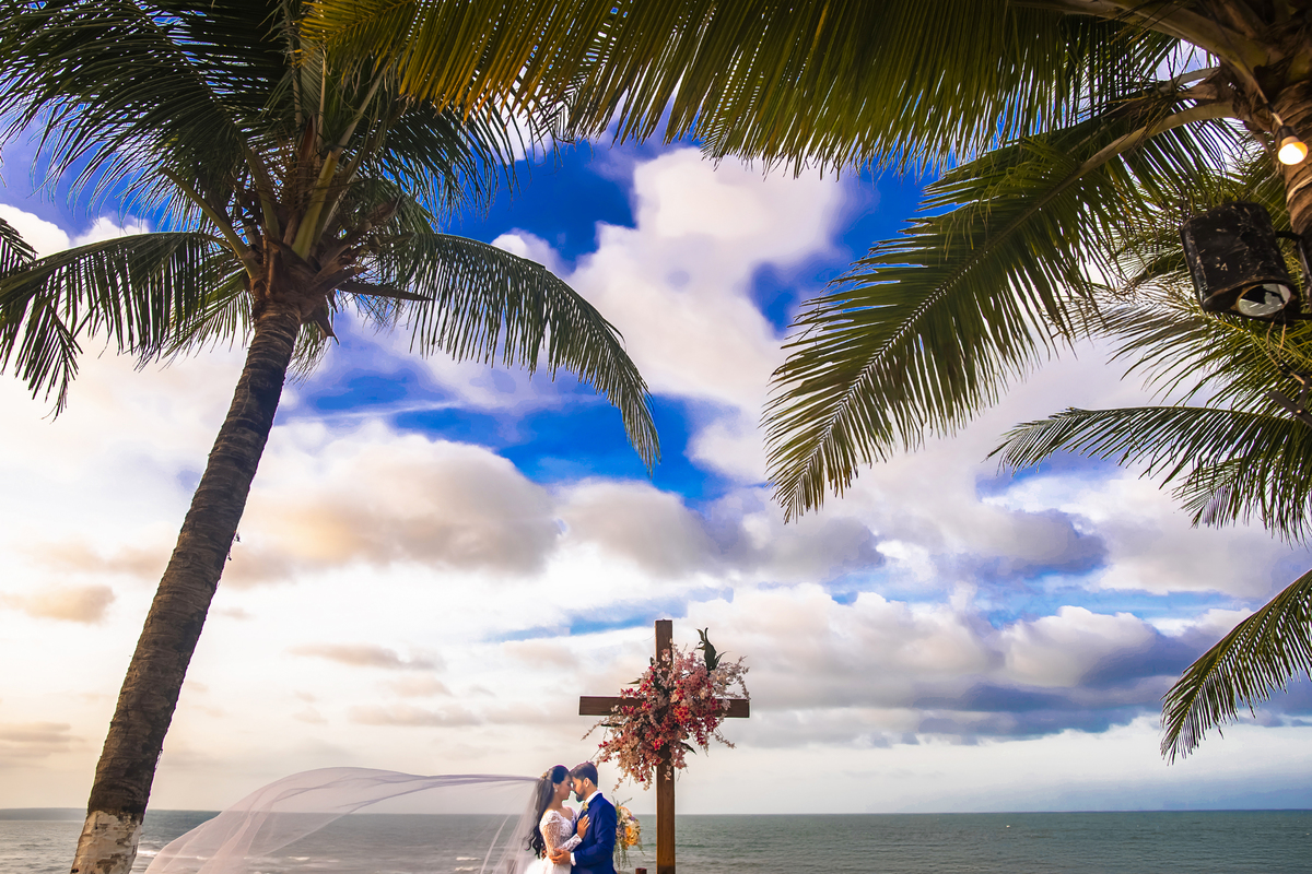 Casamento na praia em Fortaleza