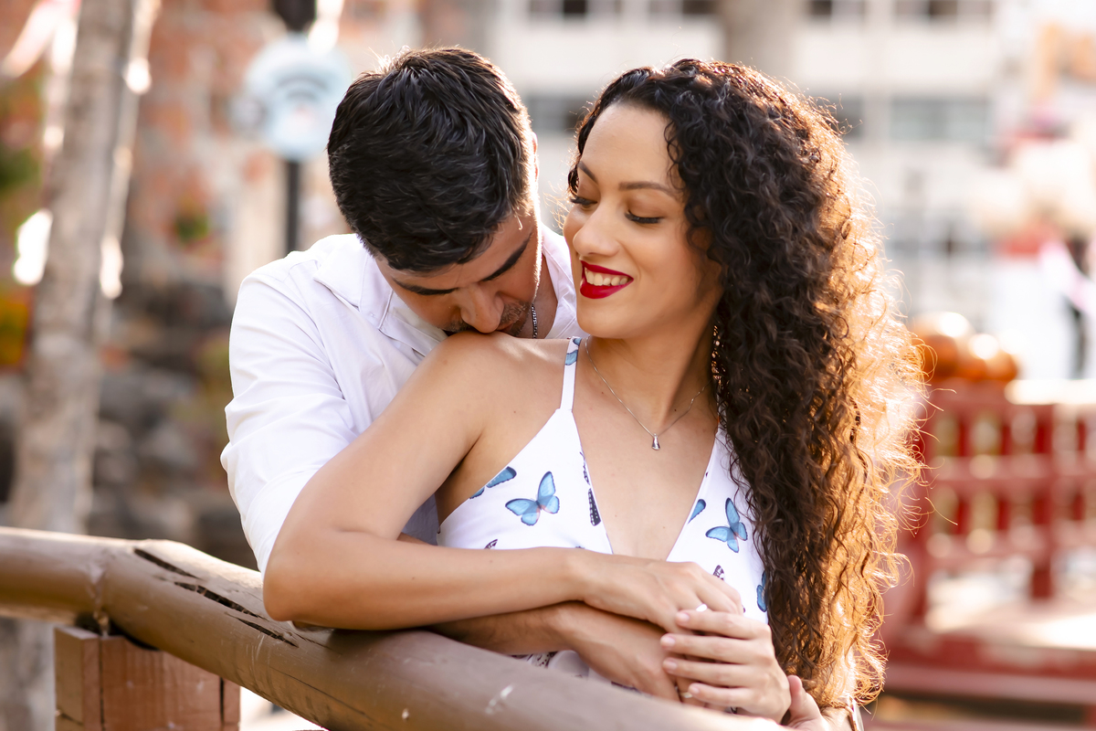 Ensaio fotográfico pre casamento na praia em Fortaleza